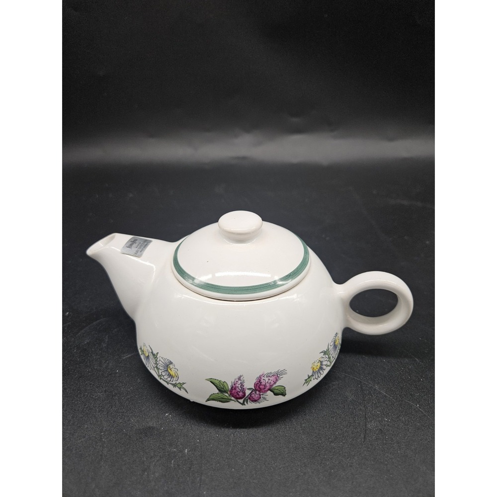 Vintage Neiman Marcus Floral Teapot Made In Western Germany